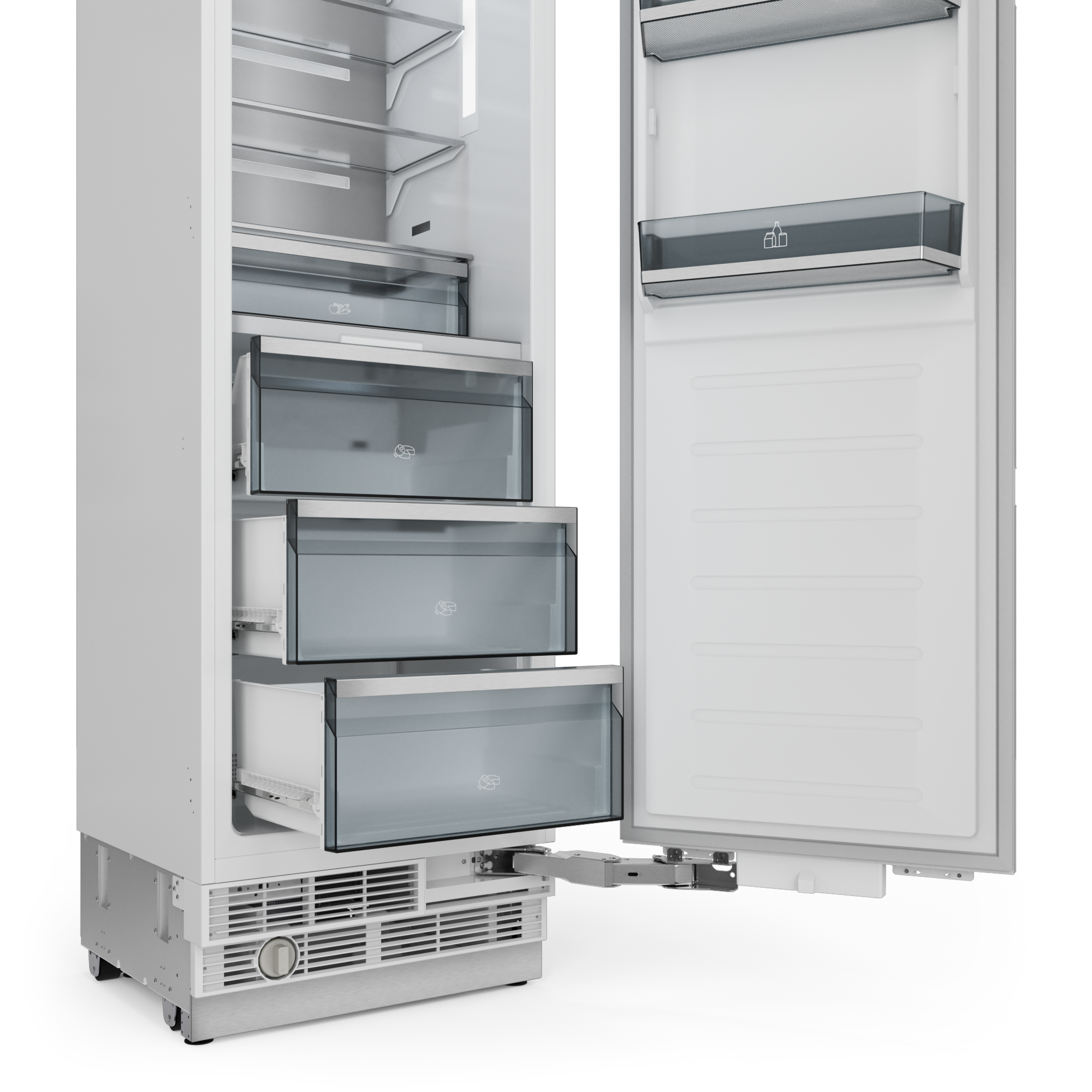 Thor Kitchen 24-inch Built-in Refrigerator Column, Panel Ready - XRF24CRF