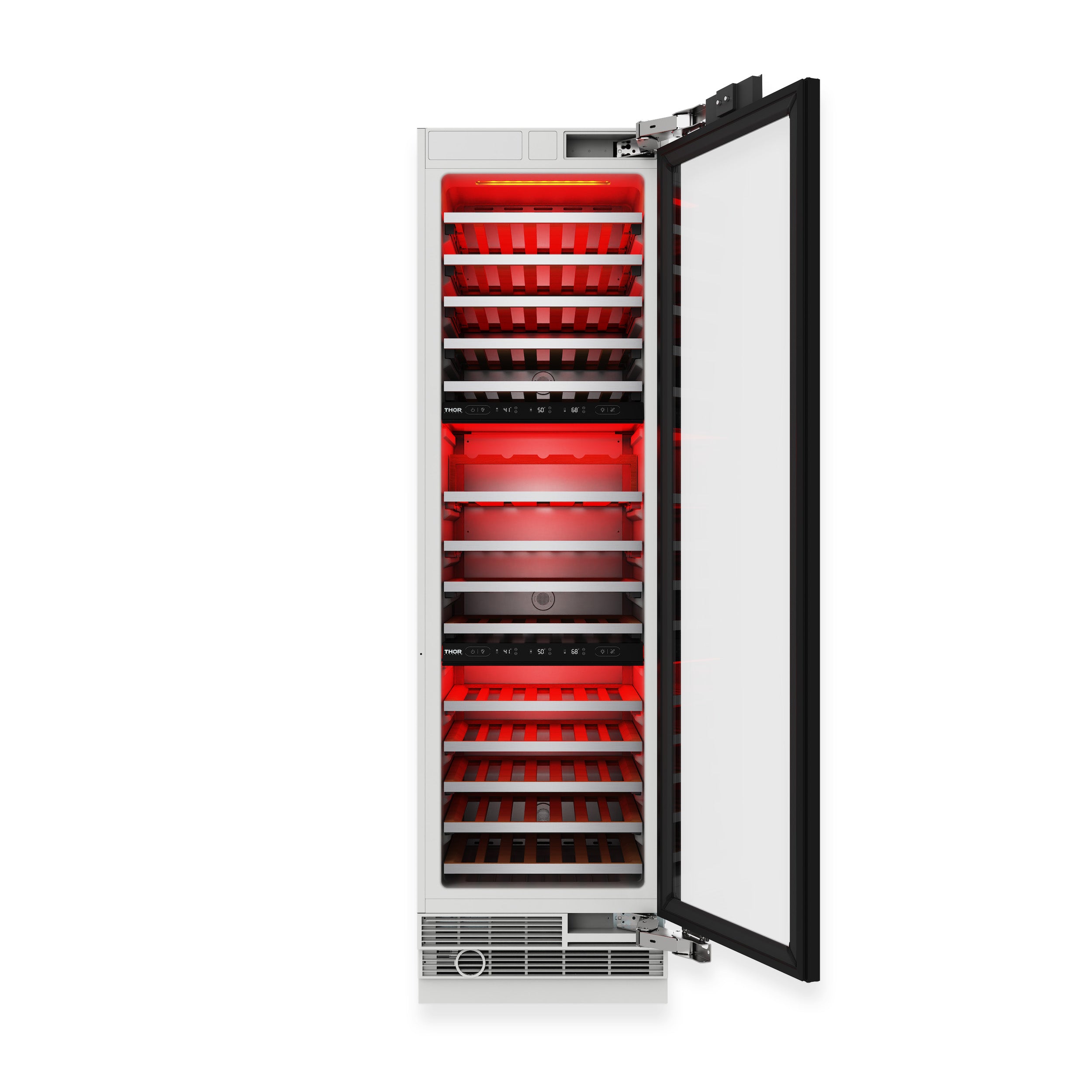 Thor Kitchen 24 Inch Built In Column Wine Cooler Panel Ready XRF24CWC