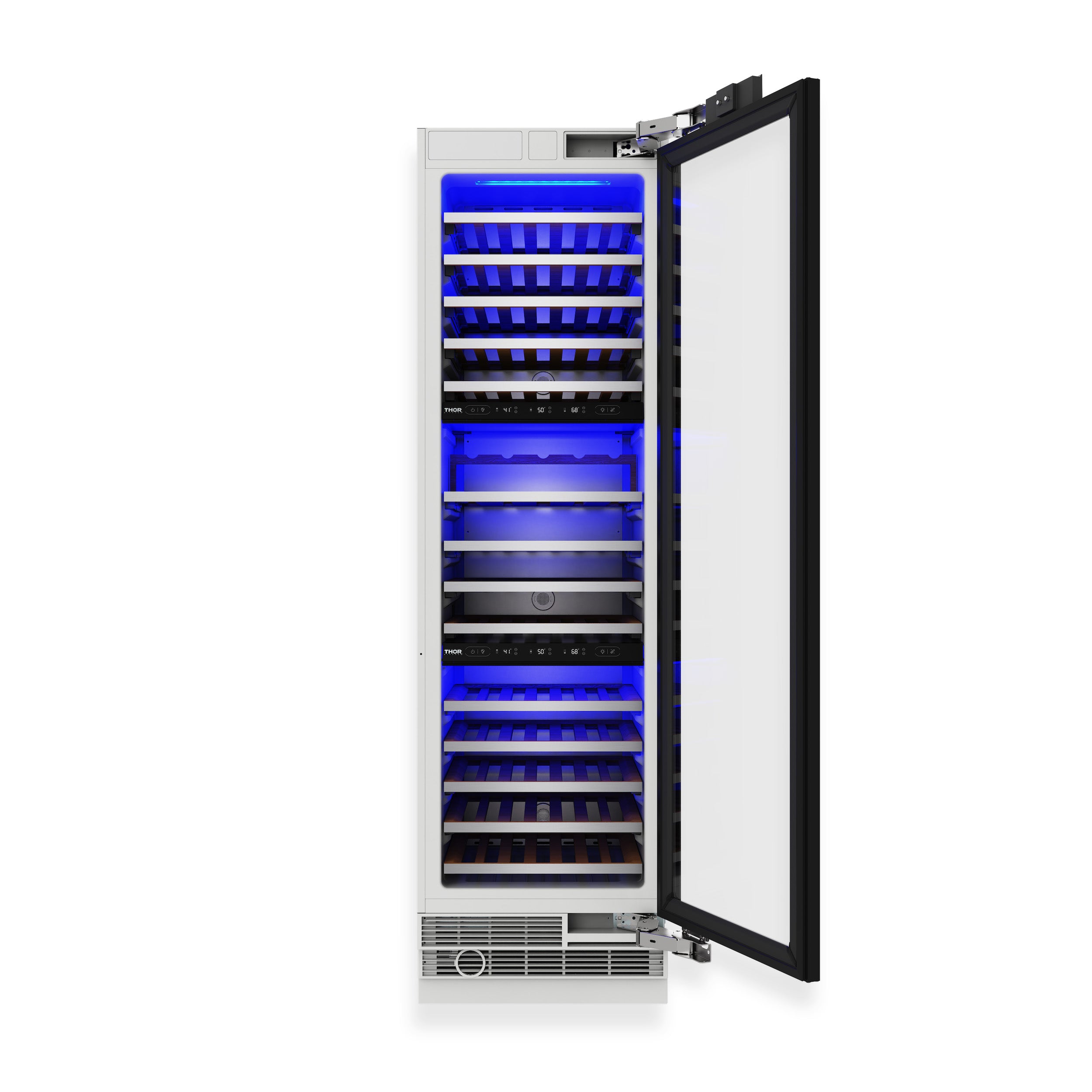 Thor Kitchen 24 Inch Built In Column Wine Cooler Panel Ready XRF24CWC